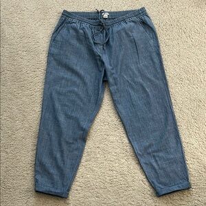 Women’s Casual Chambray Drawstring Pants
